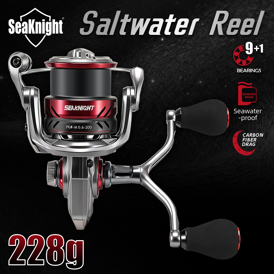 Abu Garcia Reel Max - SeaKnight Marka SLARDAR BB Serisi İplikli