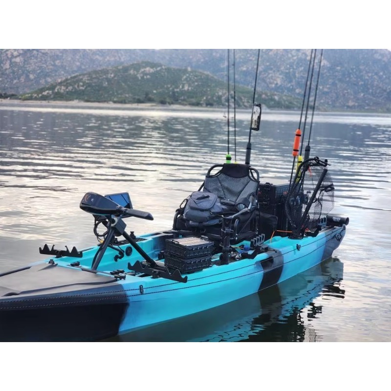 Fishing Kayak Seat - Plastik Balıkçı Kayığı Elektrikli Motorlu Katlanır